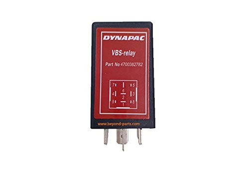 Roller Grader 9 Pin VBS Relay 4700382782 - Heavy Duty Construction Equipment Replacement Part for Excavators & Bulldozers