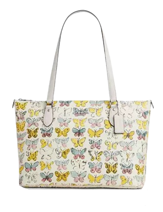 Coach Gallery Tote Bag with Butterfly Print - Stylish Designer Handbag for Women | Perfect for Work, Travel & Everyday Use