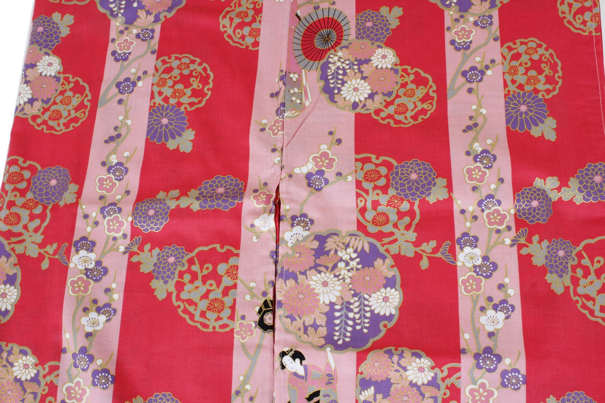 Women's Cotton Kimono Yukata Robe - Small Size (54