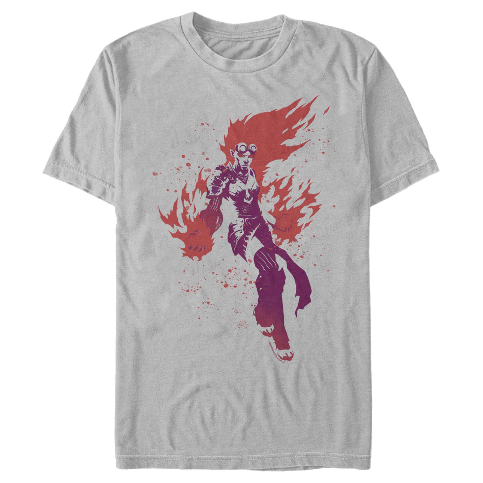 Men's Magic: The Gathering Chandra Nalaar Portrait Graphic T-Shirt | Gamer & Fantasy Fan Apparel | Perfect for Cosplay, Conventions & Casual Wear