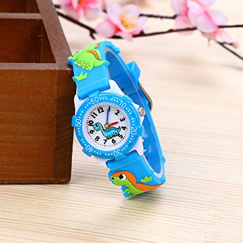 ELEOPTION Kids Watch for Girls & Boys - Waterproof Analog Digital Watch with 3D Cute Cartoon Design, Soft Silicone Strap - Perfect Birthday Gift for Toddlers, School & Outdoor Activities