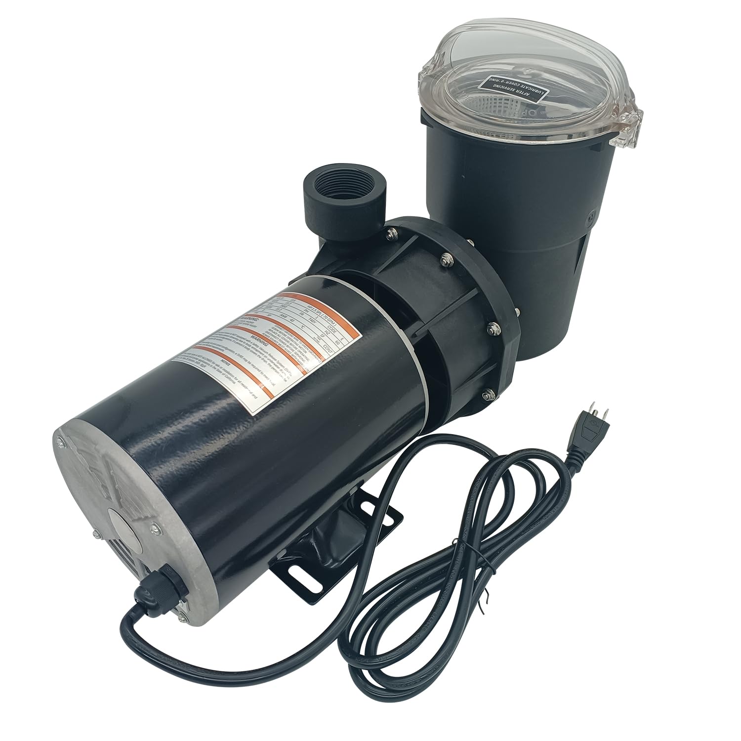 Hayward Power Flo LX Replacement 1.5HP Above Ground Pool Pump - W3SP1580X15 Single Speed 115V Swimming Pool Pump (3450RPM) for Backyard, Inground & Outdoor Pool Maintenance