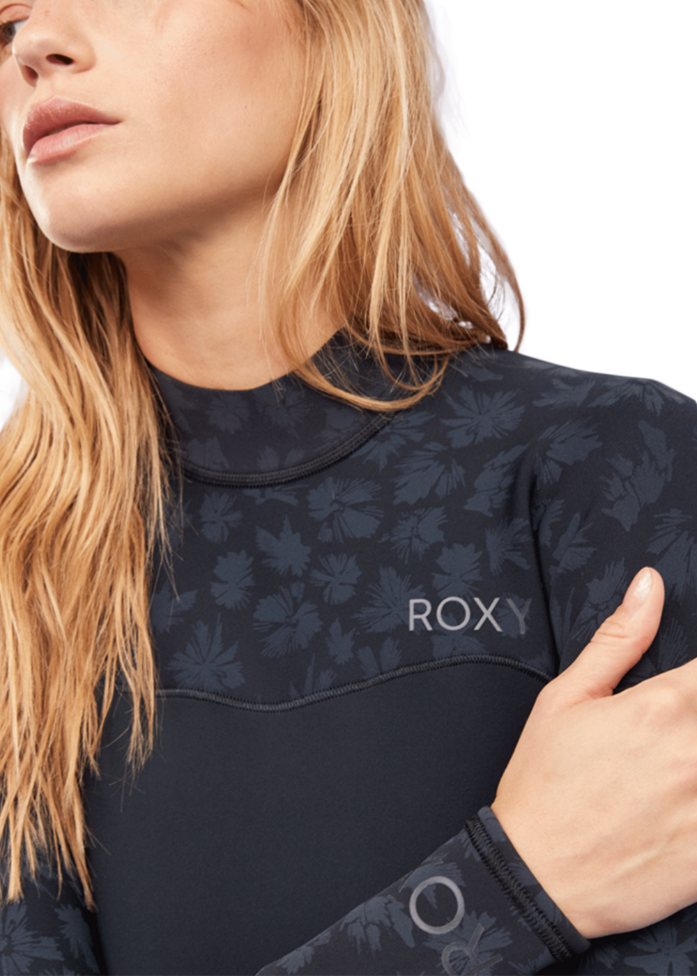 Roxy Women's Swell Series 2mm Long Sleeve Back Zip Spring Wetsuit - Perfect for Surfing, Swimming & Water Sports