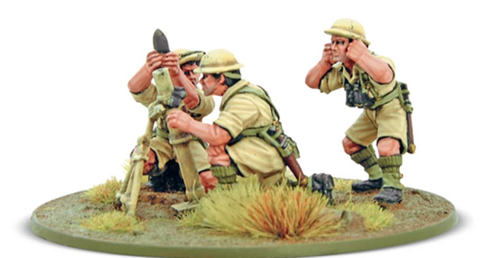 Bolt Action 8th Army Support Group - Wargaming Miniatures for Tabletop Battles