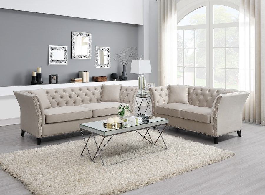 Luxury Velvet Lounge Suite Sofa Set - Modern Woodley Fabric Living Room Furniture for Home Decor & Comfortable Relaxation | Perfect for Living Rooms, Lounges & Entertainment Spaces