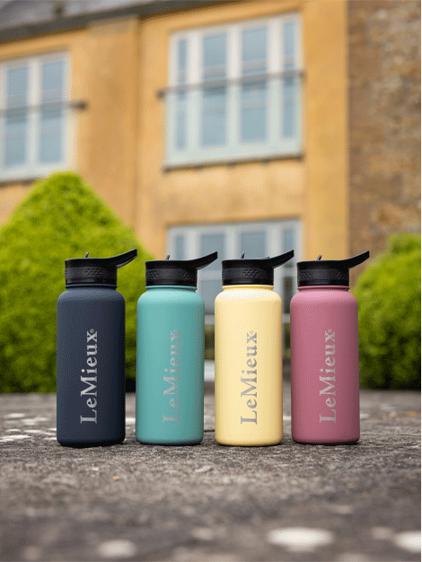 Le Mieux Insulated Stainless Steel Water Bottle - 20oz, BPA-Free, Leak Proof, Keeps Drinks Hot/Cold for 24 Hours - Perfect for Gym, Hiking, Office & Outdoor Activities