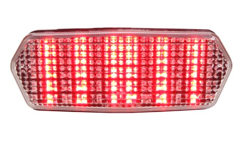 Premium Sequential LED Tail Lights - Clear Lens Compatible with Honda Grom MSX 125 (2014-2020) | Enhanced Visibility & Style for Night Riding & Custom Motorcycle Builds