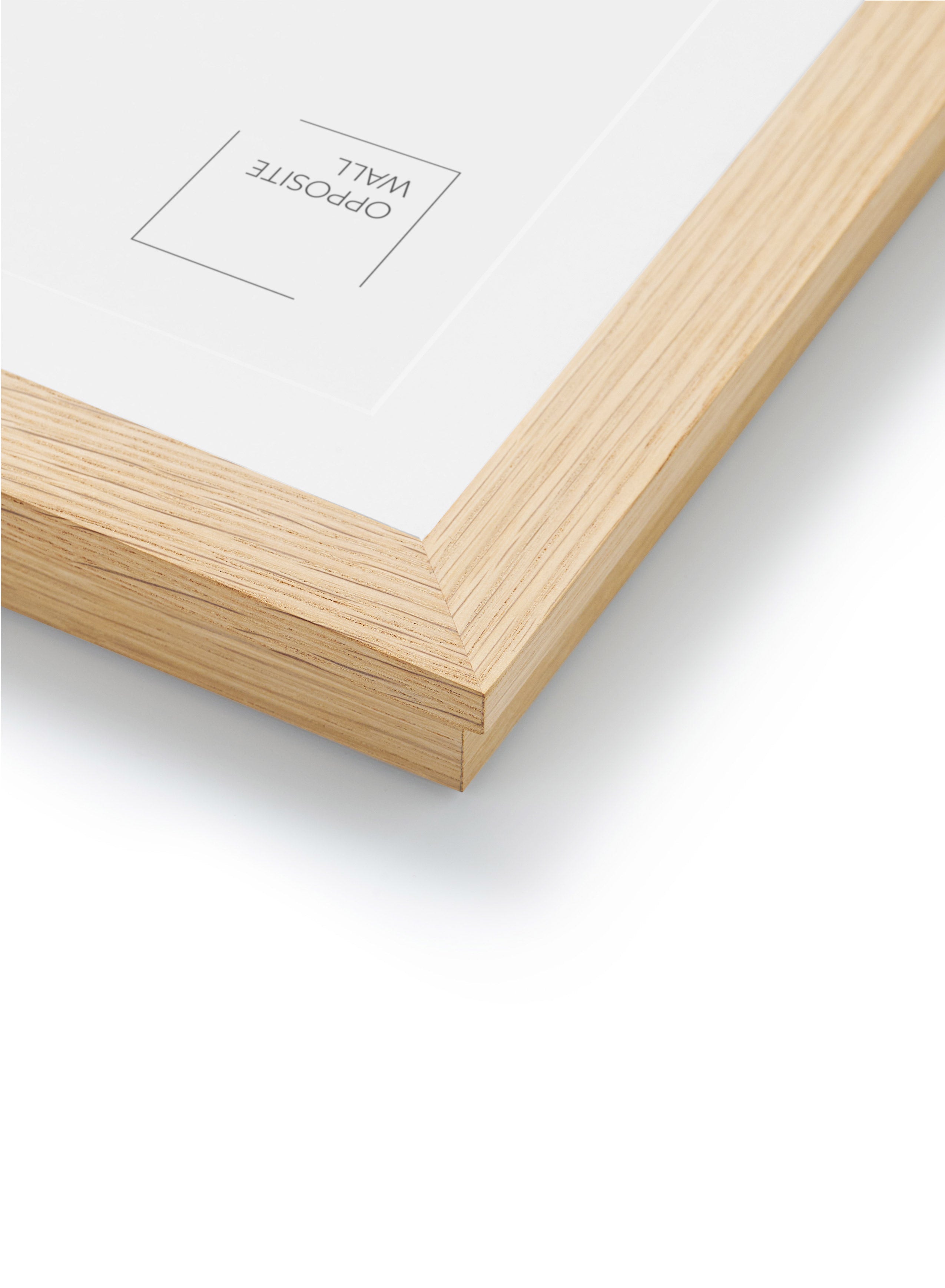 Premium Solid Oak Kids Art Frame 8.5x11 Inches (22x28 cm) - Perfect for Displaying Children's Drawings, School Projects, and Family Photos in Nursery, Playroom, or Classroom