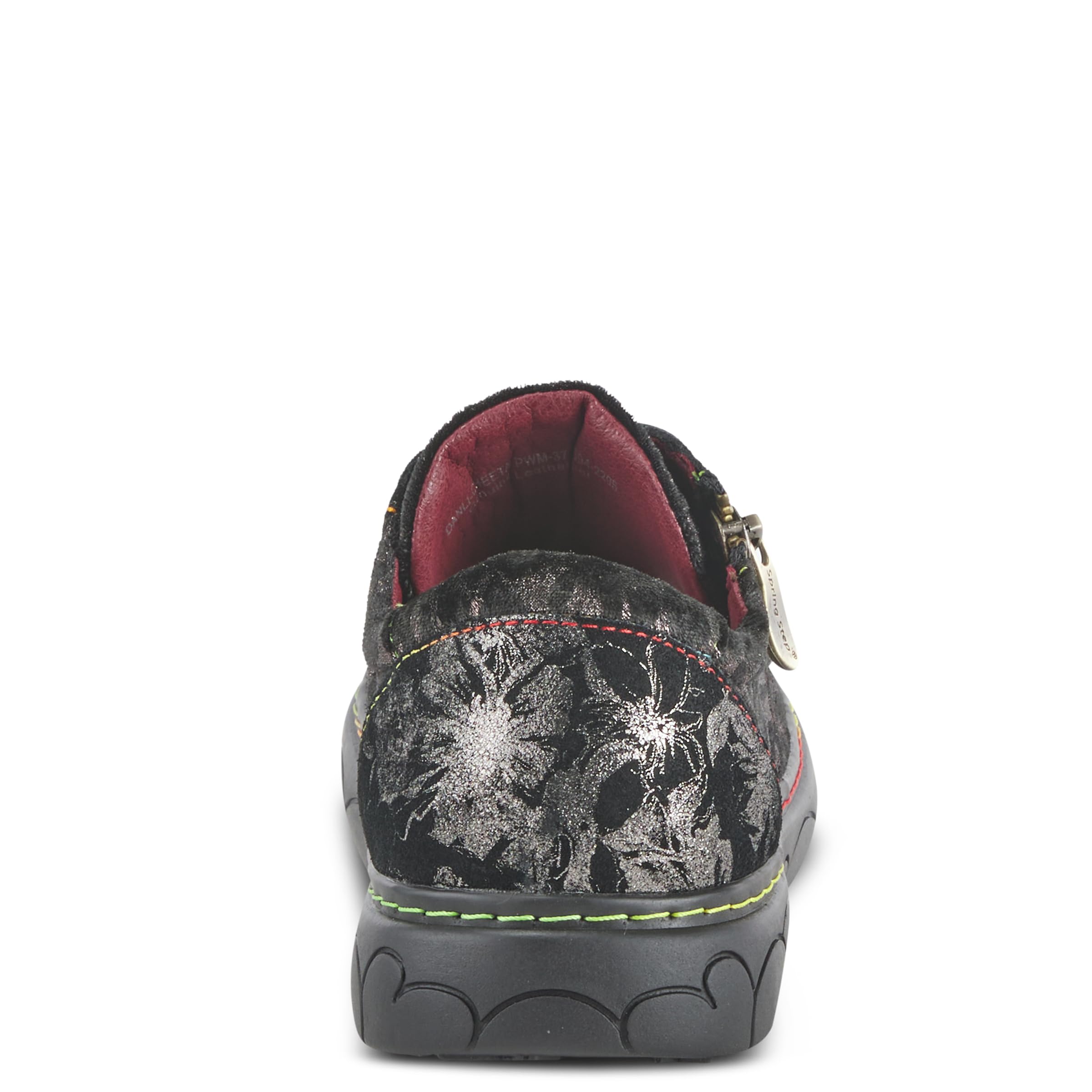 Spring Step L'Artiste Danli-Cheeta Women's Fashion Sneakers - Animal Print Casual Shoes with Zipper & Adjustable Laces | Perfect for Streetwear, Work & Everyday Comfort