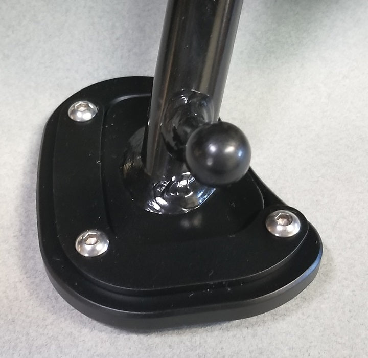 Ilium Works K1600B GA Sidestand Foot - Motorcycle Kickstand Enlarger for BMW K1600 - Enhances Stability & Prevents Sinking on Soft Surfaces - Perfect for Parking on Grass, Gravel & Uneven Terrain