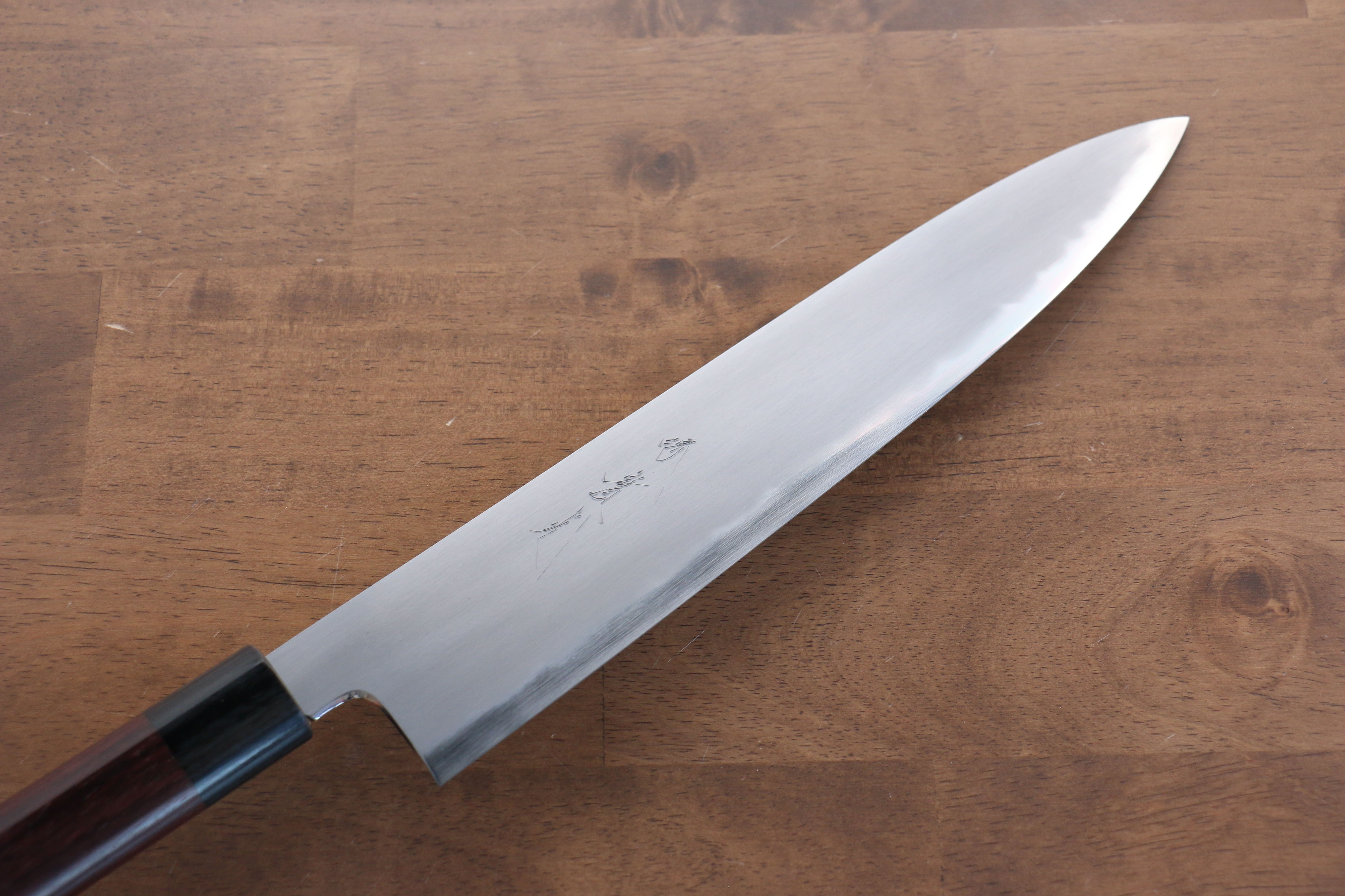 Premium Jikko White Steel No.2 Gyuto Japanese Chef Knife 270mm with Exquisite Shitan Handle - Perfect for Sushi, Sashimi & Meat Cutting