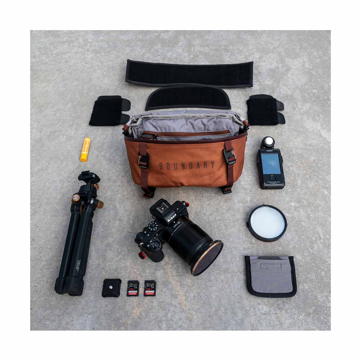 Boundary Rift Pack (Sienna) - Waterproof Travel Backpack for Hiking, Camping & Outdoor Adventures - Durable & Lightweight Daypack for Men & Women