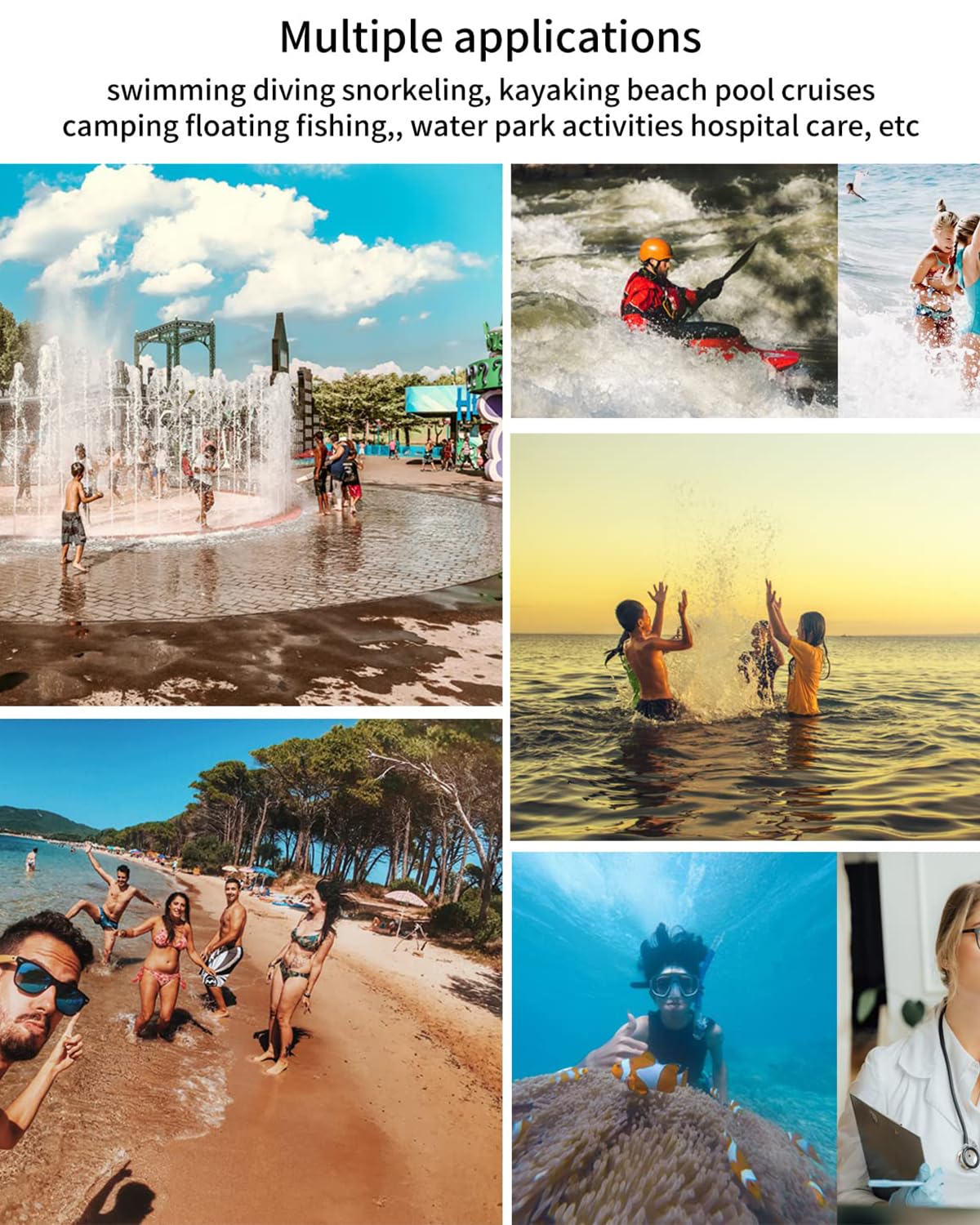 **Waterproof Phone Case for iPhone 12/13/14/15 & Samsung S24/S23/S22 – 50ft/15m Diving & Snorkeling Protection with Lanyard – Underwater Photography & Video Housing – Ideal for Scuba, Beach, Pool & Water Sports (Black)**