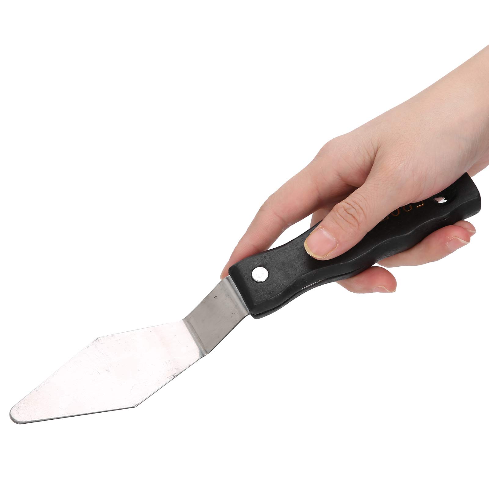 Premium Stainless Steel Palette Knives Set - 12 Pack Artist Paint Knives for Oil, Acrylic & Cake Decorating - Bulk Palette Knives for Professional Artists & Bakers - Perfect for Canvas Painting, Icing & Fondant Work