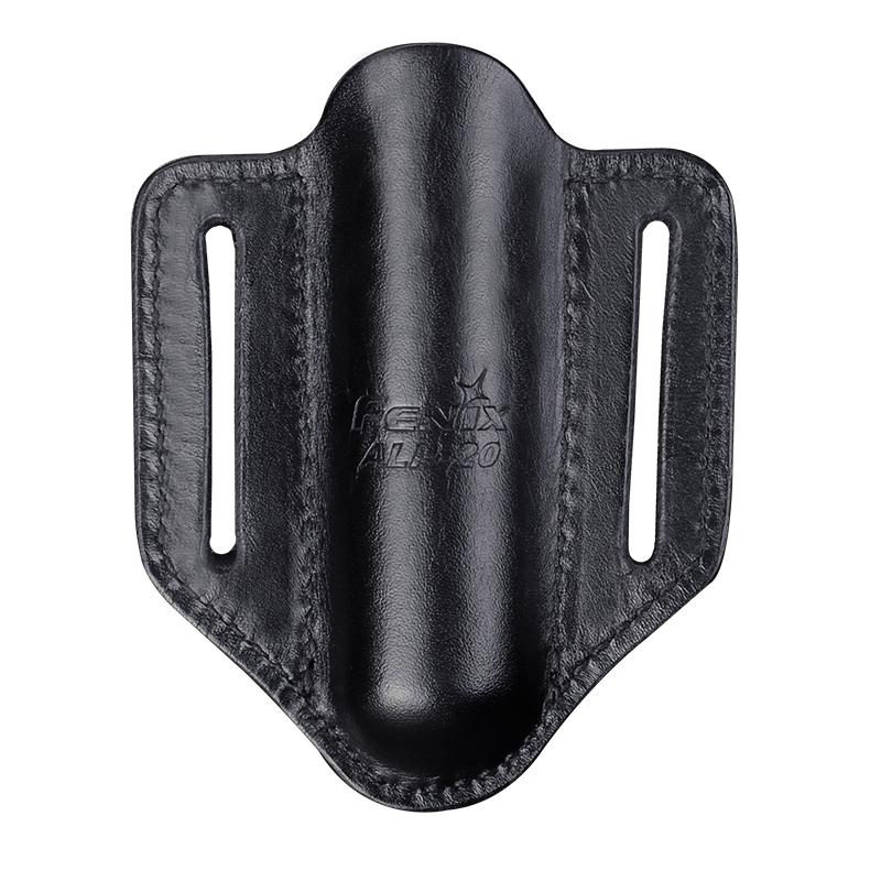 Fenix ALP 20 Open Top Leather Flashlight Holster - Tactical Duty Belt Pouch for EDC, Camping & Outdoor Adventures