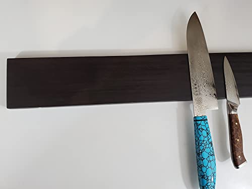 Premium Wenge Magnetic Knife Holder - 14