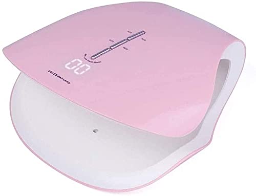 48W UV LED Nail Lamp for Gel Polish - Professional Portable Gel Nail Dryer with Timer, Manicure & Pedicure Curing Light for Fingernails & Toenails | Perfect for Home Salon, Nail Art Studio & DIY Gel Polish Application