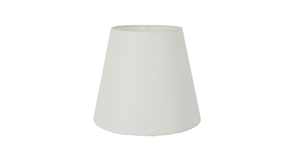 3/5/4.5 Inch Ivory Linen Clip-On Lamp Shade - Perfect for Bedroom, Living Room, and Office Lighting Decor