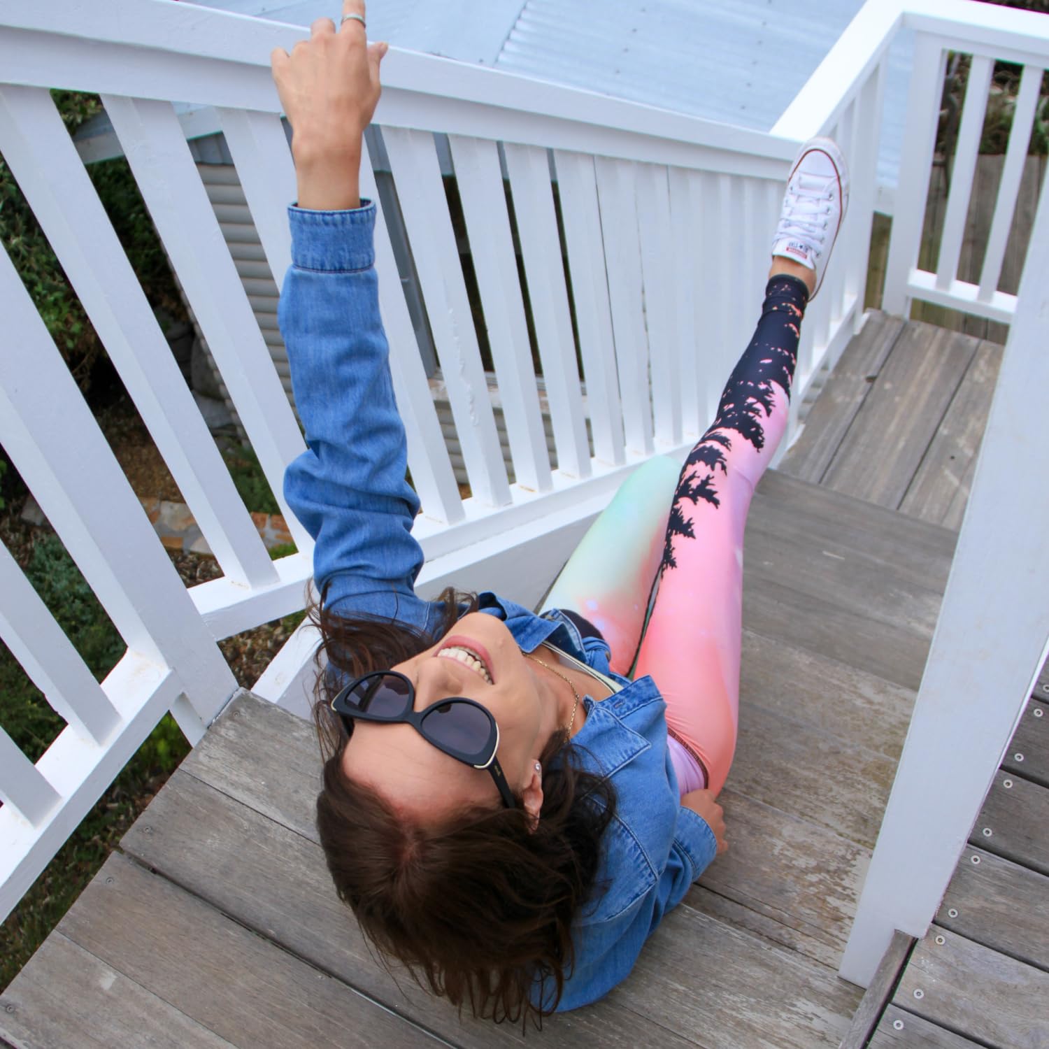 Teeki Hot Pants Leggings for Women - USA Made Sustainable Eco-Friendly Luxury Yoga Pants, Quick Dry & Breathable Workout Leggings - Perfect for Yoga, Pilates, Gym & Running