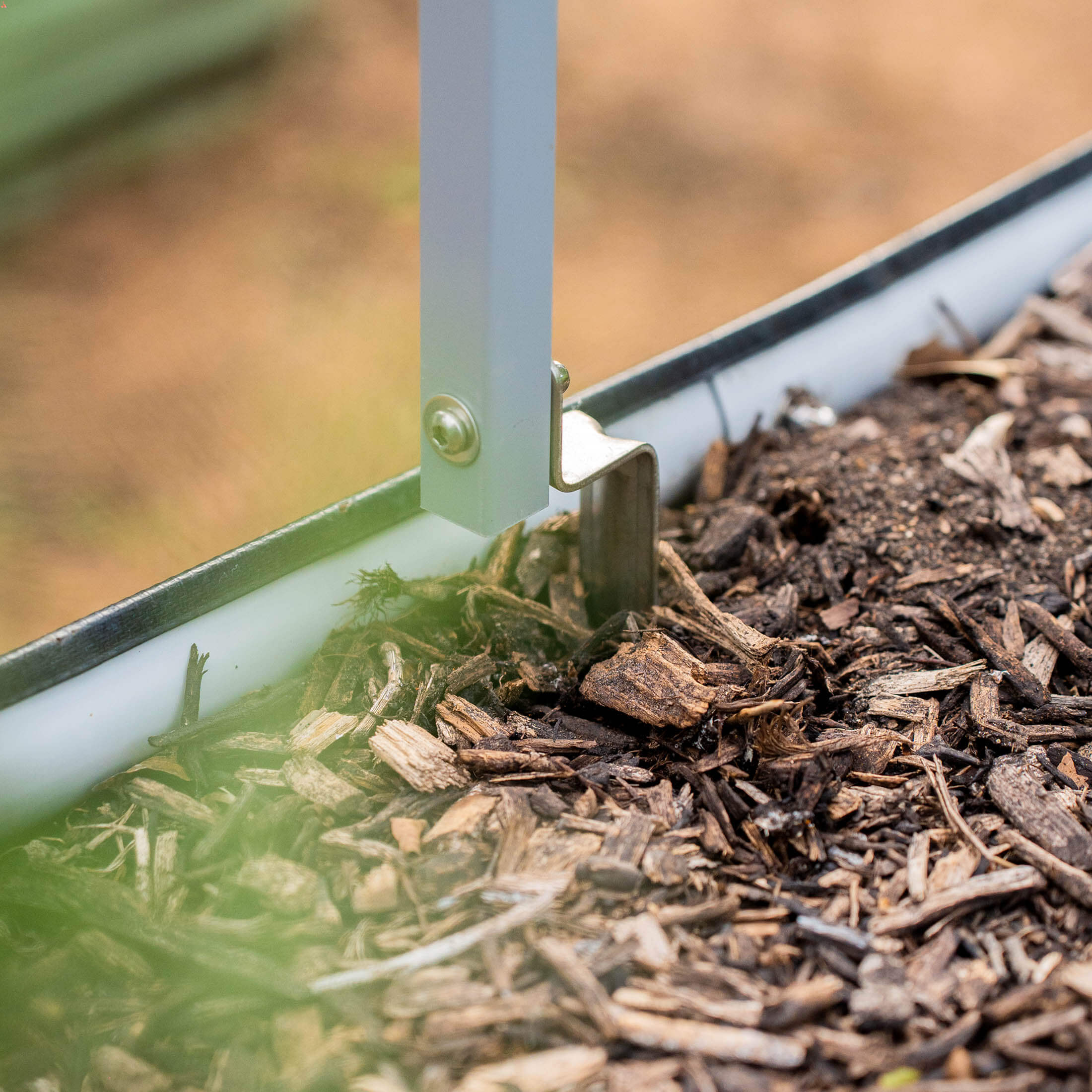 Vego Trellis Anchors - Heavy Duty Garden Plant Support Clips for Vine Plants, Tomatoes, Cucumbers | Perfect for Outdoor Gardening, Backyard Farming, and Greenhouse Use