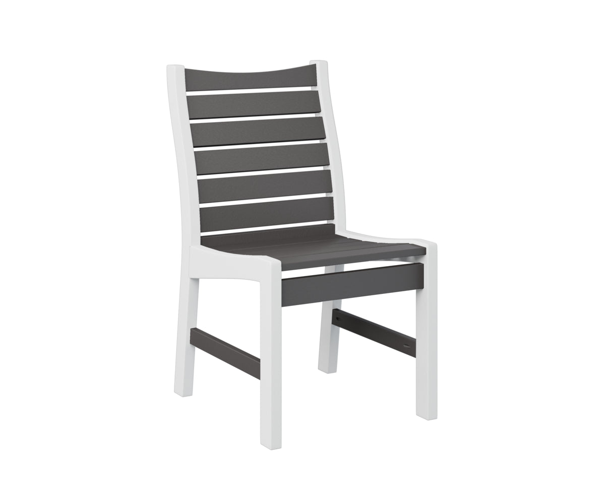 Berlin Gardens Bristol Dining Chair - Sturdy Outdoor Patio Furniture for Garden, Deck, and Poolside Use - Weather-Resistant & Comfortable Seating