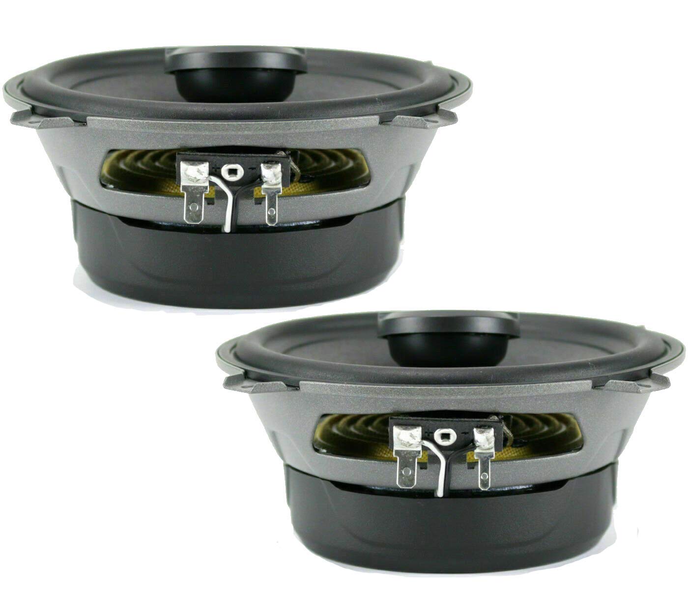 Hertz Cento CX130 5.25 Inch 150W 2-Way Coaxial Car Speakers with Universal Grilles - Premium Sound for Cars, Trucks & SUVs - Perfect for Upgrading Factory Audio System
