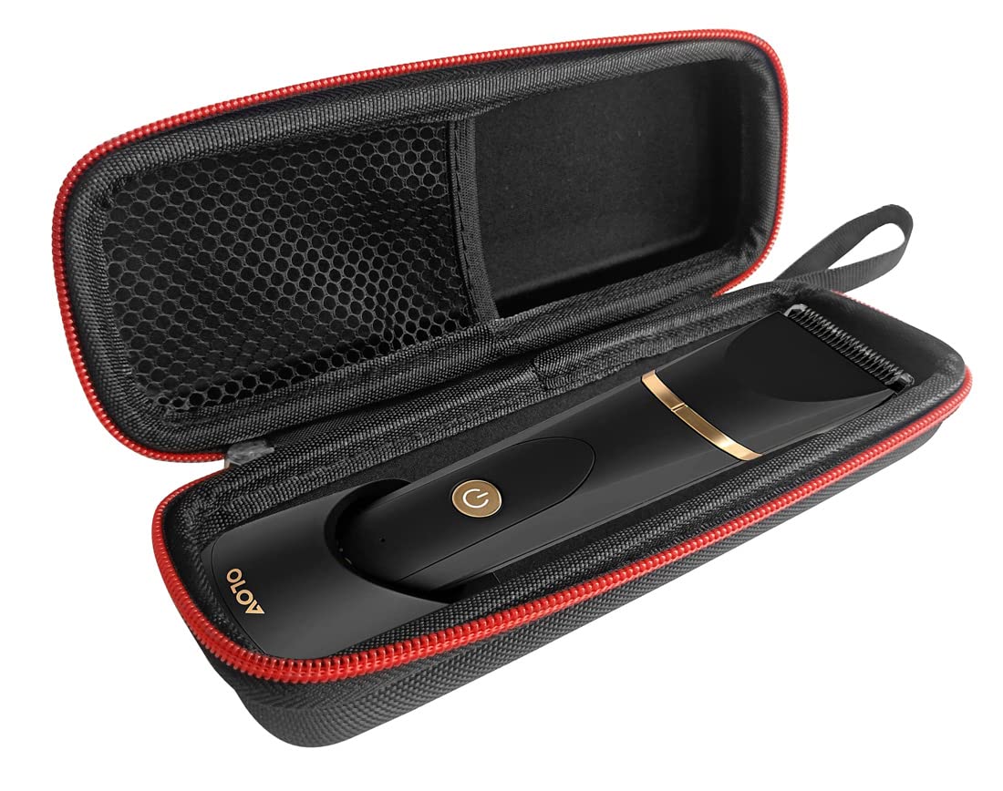 OLOV Electric Body Hair Trimmer Hard Travel Case - Waterproof Storage Box for Grooming Kit & Accessories | Perfect for Travel, Gym, and Home Use