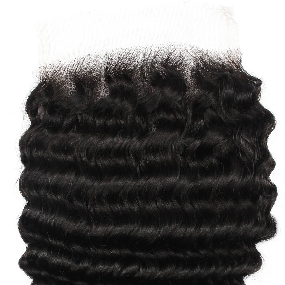 6x6 HD Lace Deep Wave Human Hair Closure - Natural Looking Hairpiece for Black Women | Perfect for Protective Styles, Weaves & Everyday Wear