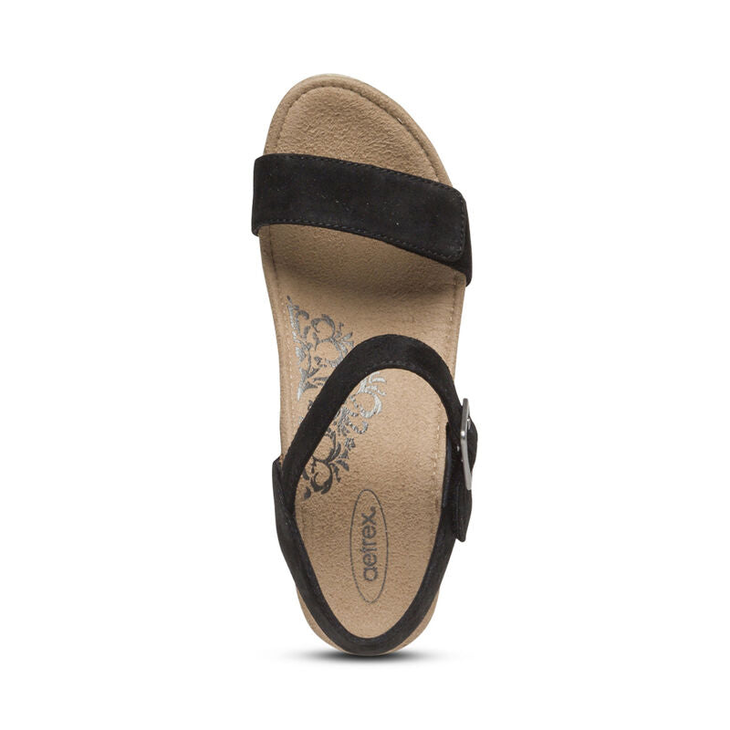 Aetrex Sydney Women's Comfortable Walking Shoes - Arch Support & Cushioned Insoles for All-Day Wear | Perfect for Work, Travel & Casual Outings