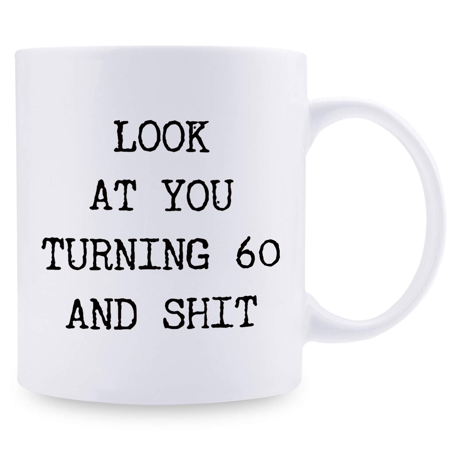 60th Birthday Gifts for Men 1959 - Funny 60 Years Old Birthday Coffee Mug for Dad, Husband, Friend - 11oz Ceramic Cup - Perfect Retirement Gift, Office Gift & Father's Day Present