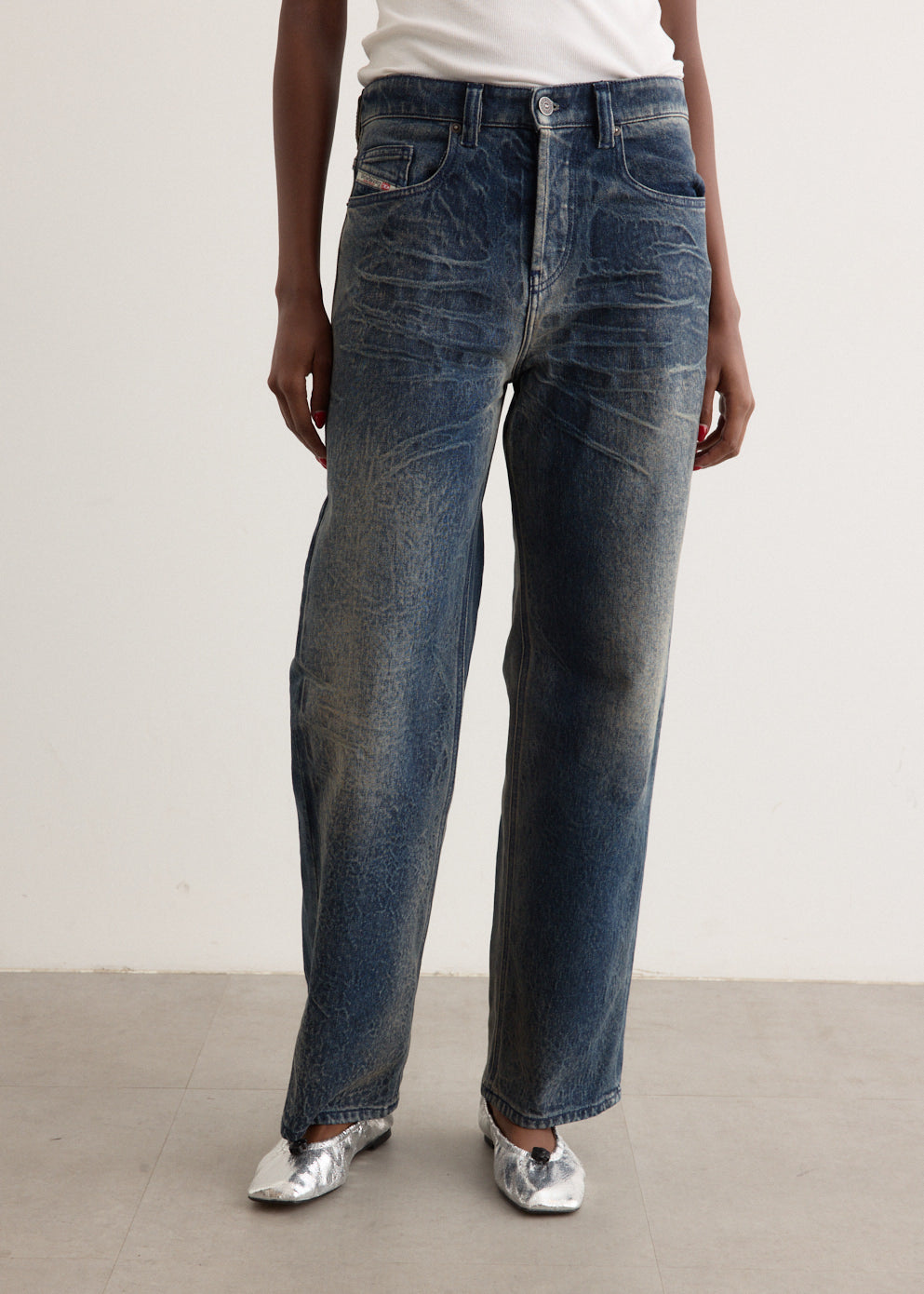 2001 D Macro Jeans for Men - High-Quality Stretch Denim Pants - Comfortable & Stylish for Casual Wear, Work, and Everyday Outfits