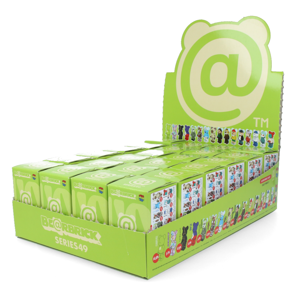 Bearbrick Series 49 Collectible Toy - Limited Edition Vinyl Art Figure for Display & Gifts | Perfect for Home Decor, Office Display & Anime Collections