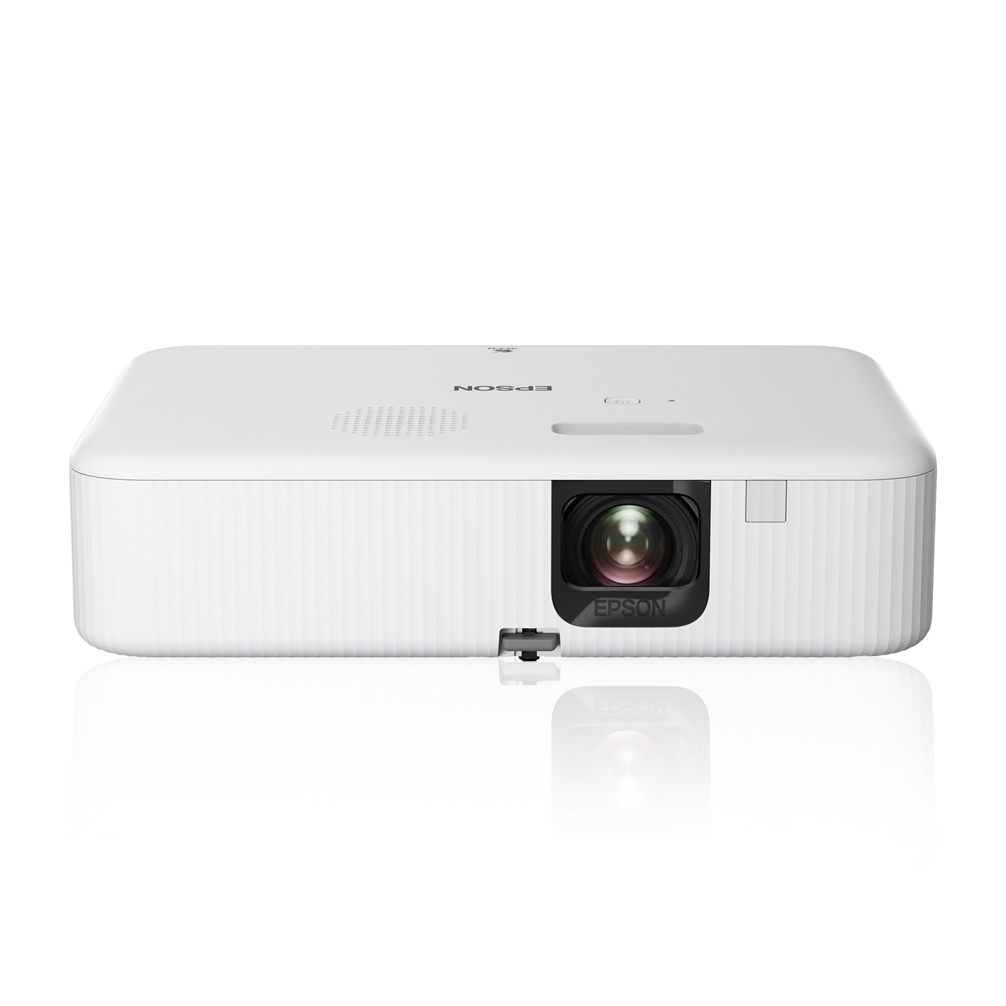 Epson CO-FH02 Full HD 1080p 3000 Lumen Home Theater Projector with 4-Pack Energizer Ultimate Lithium AA Batteries - Perfect for Movie Nights, Gaming & Home Entertainment
