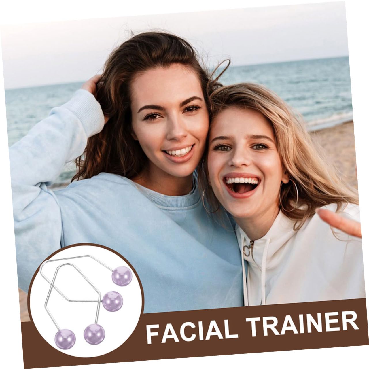 Natural Looking Dimples Maker - Metal Face Exerciser for Cheeks & Smile Training | Easy to Use Cheek Dimple Enhancer for Beauty & Facial Exercise | Perfect for Self-Care, Cosplay, and Photography