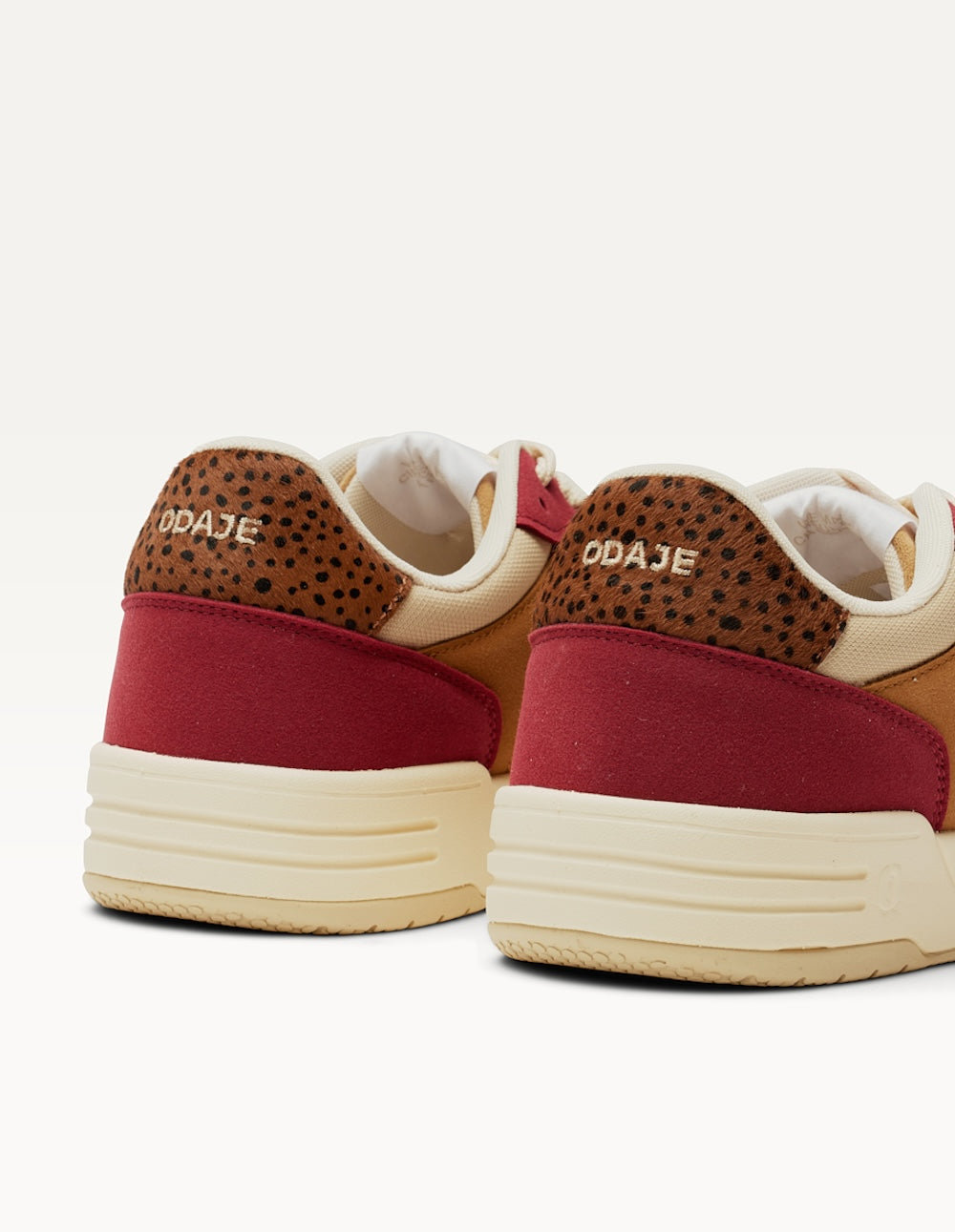 Stylish Axelle Low Baskets in Bordeaux Amber Beige - Perfect for Casual Outfits & Everyday Wear