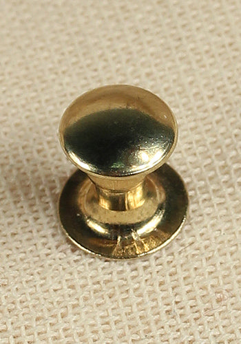 6.8mm x 7.8mm Hollow Rivets - Iron & Brass Fasteners for Leather Craft, DIY Projects & Metal Fabrication | Heavy Duty Industrial Use