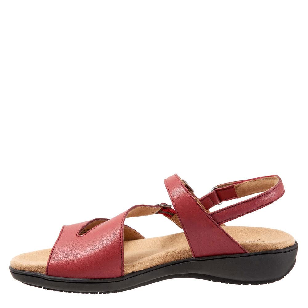Trotters Women's Comfortable Flat Sandals - Breathable Summer Casual Shoes for Walking, Beach & Vacation
