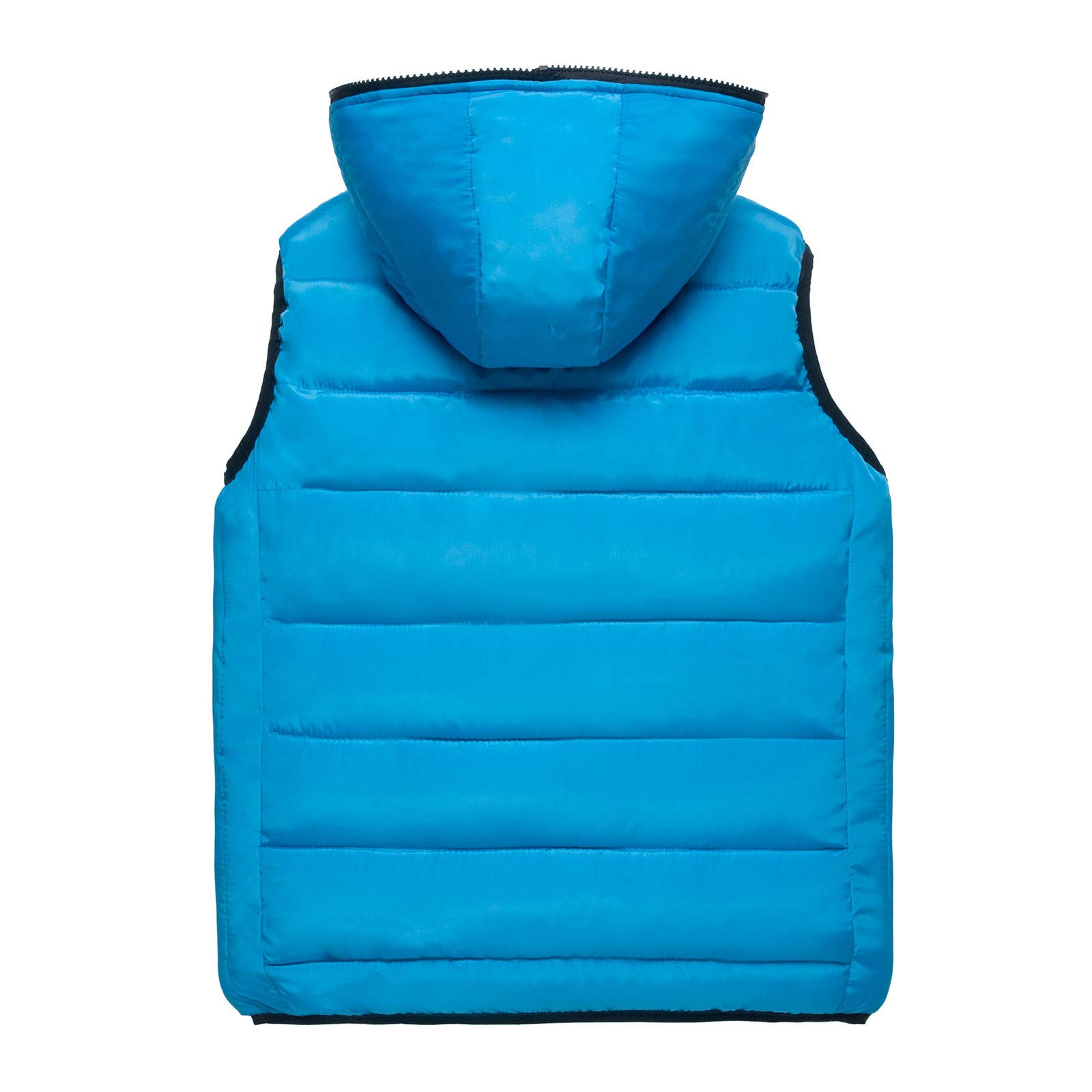 Men's Winter Hooded Vest Jacket - Warm Zippered Waistcoat Coat for Cold Weather | Outdoor Hiking, Casual Streetwear & Layering Fashion