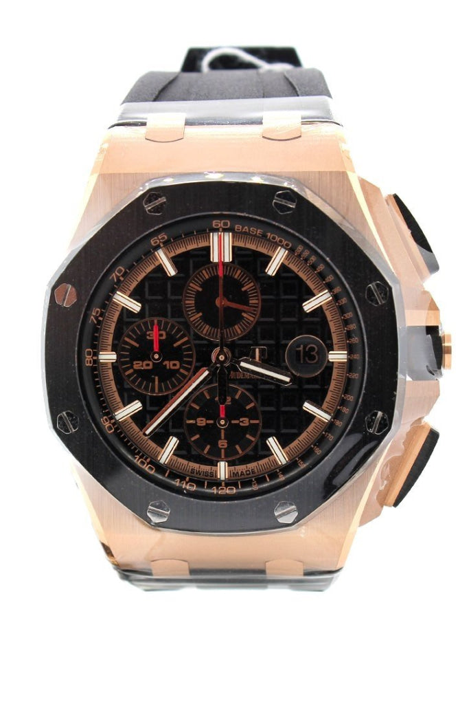 Audemars Piguet Royal Oak Offshore 44mm Black Chronograph Men's Watch 26401RO - Luxury Swiss Automatic Timepiece for Business, Gifting & Special Occasions