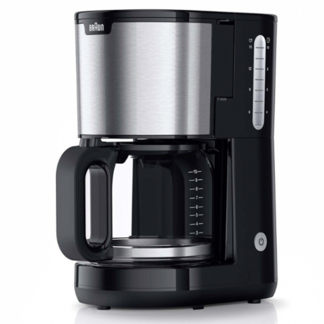 KF1500 Premium 12-Cup Programmable Coffee Maker with Auto Shut-Off - Fast Brewing, Stainless Steel Carafe - Perfect for Home, Office & Kitchen Use