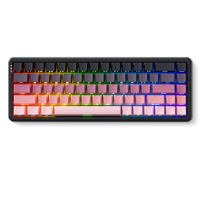 Ajazz AK680 MAX Magnetic Switch Wired Mechanical Gaming Keyboard - RGB Backlit, Fast Response for PC, Mac, PS5 - Perfect for Gaming, Typing & Office Work