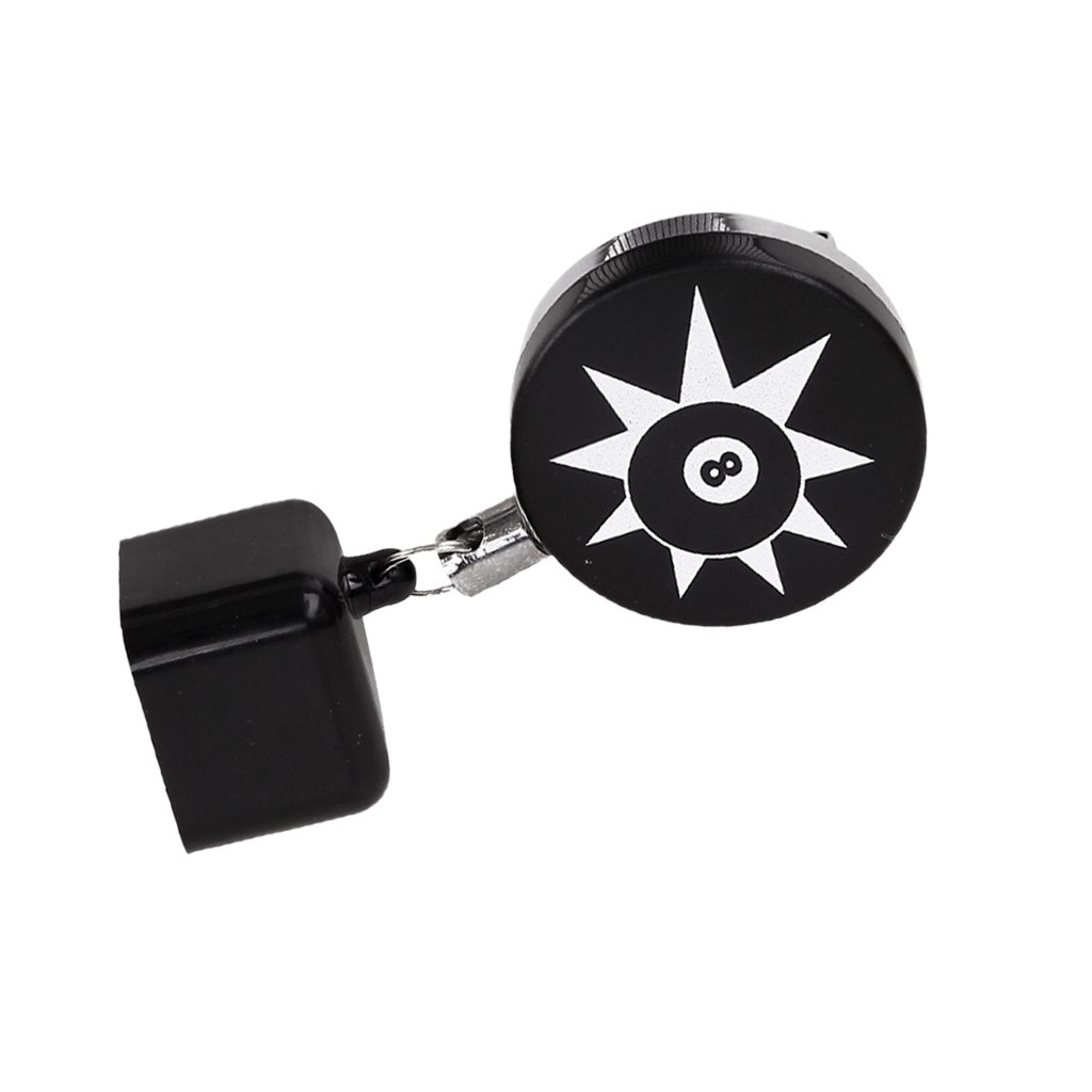 Retractable Pool Cue Chalk Holder with Belt Clip - Snooker & Billiards Accessories for Easy Chalking During Games