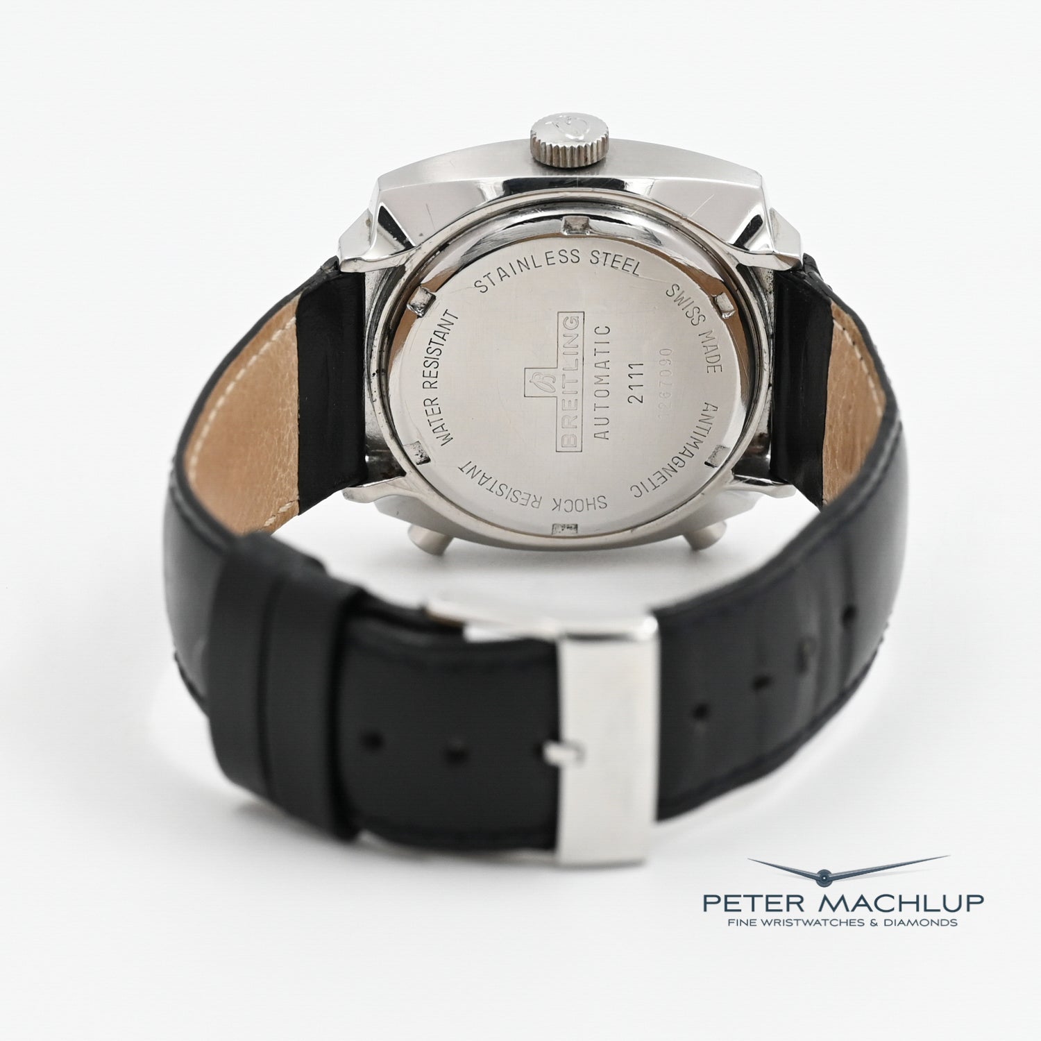 Vintage Breitling Chrono Matic 1969 Men's Automatic Watch - Luxury Retro Chronograph for Collectors & Special Occasions