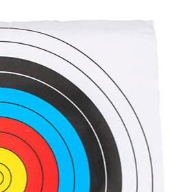 80cm High-Quality Target Face for Archery & Shooting Practice - Perfect for Indoor & Outdoor Training