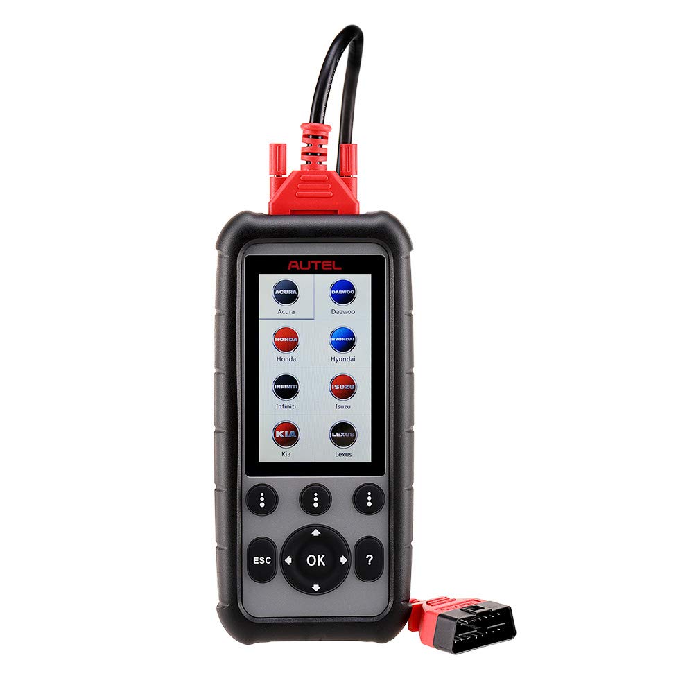 Autel MD806 Pro MaxiDiag Full System Car Diagnostic Scanner - Engine, ABS, SRS, Transmission, Powertrain & EPB Reset Tool | Professional OBD2 Scanner for Mechanics & DIY Auto Repair | Oil Service Light Reset & Brake Maintenance
