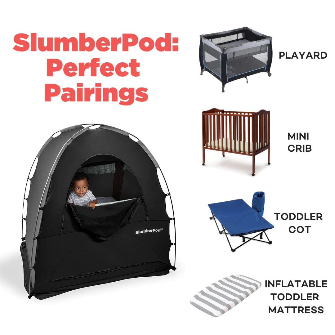 SlumberPod Portable Blackout Sleep Tent for Babies & Toddlers - Perfect for Travel, Naps, and Bedtime - Lightweight & Easy Setup for Home, Hotels, and Daycare