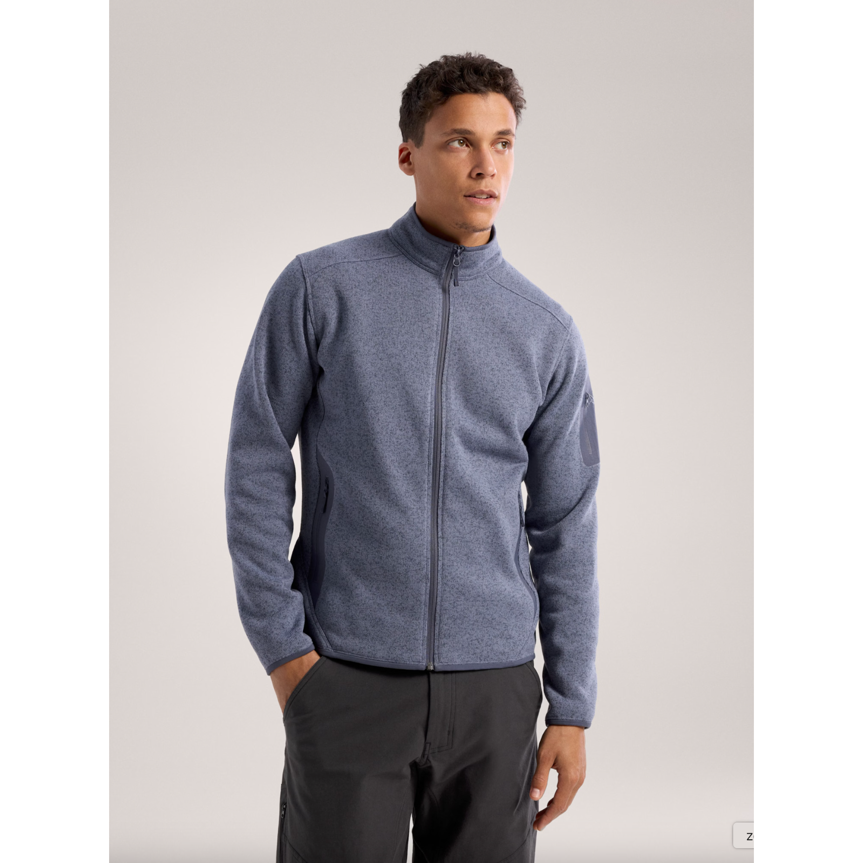 Arc'teryx Men's Covert Cardigan - Lightweight Fleece Zip-Up Sweater for Outdoor & Casual Wear | Hiking, Camping & Everyday Comfort