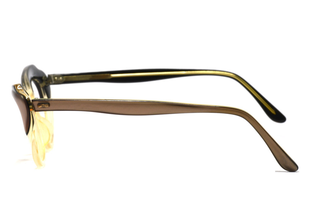 Howard Black 1960's Vintage Retro Eyeglasses - Classic Round Frame Sunglasses for Men & Women - Perfect for Costume Parties, Vintage Fashion, and Photo Shoots