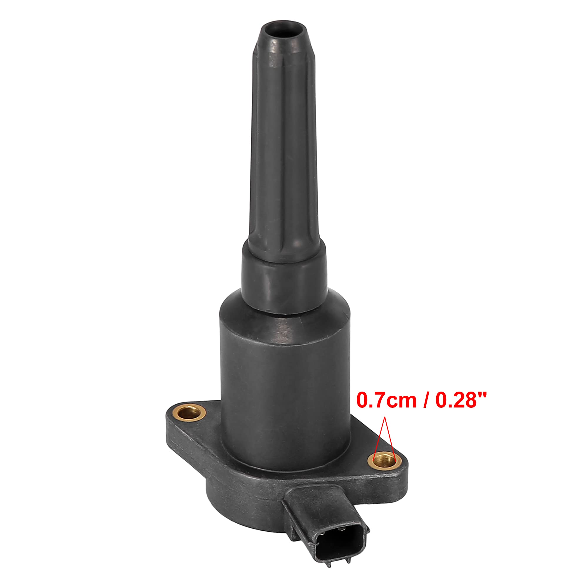 X AUTOHAUX 4-Piece Car Ignition Coil Set - Compatible with Jaguar XJS XJ6 XJR Vanden Plas (Replaces OEM# 44430036) - High Performance Engine Ignition Coil Replacement - Perfect for Smooth Acceleration & Engine Maintenance