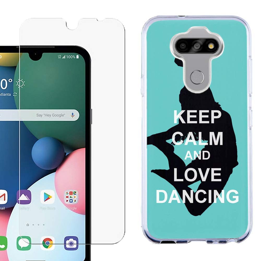 Slim-Fit TPU Case for LG Tribute Monarch with Screen Protector - Durable Protection for Everyday Use